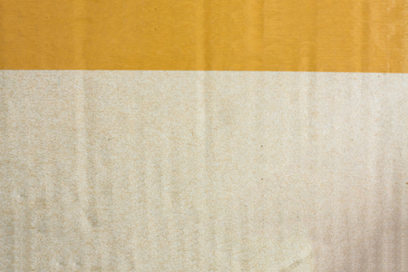 Close up brown cardboard paper background and textureの写真素材