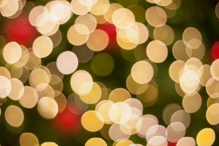Christmas Light Bokeh backgroundの写真素材
