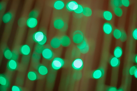 defocused green lights backgroundの写真素材