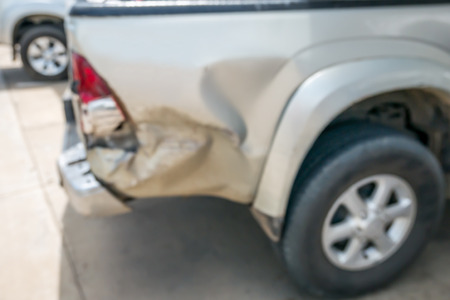 blur car crash for car insurance backgroundの写真素材