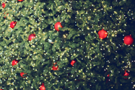 christmas bokeh light abstract holiday backgroundの写真素材