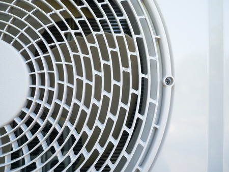 Air conditioning compressor outdoor unitの写真素材