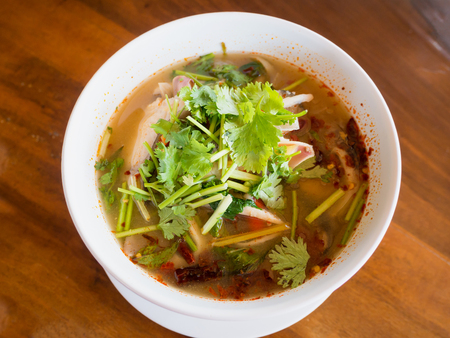 Tom Yum Soup Thai foodの写真素材