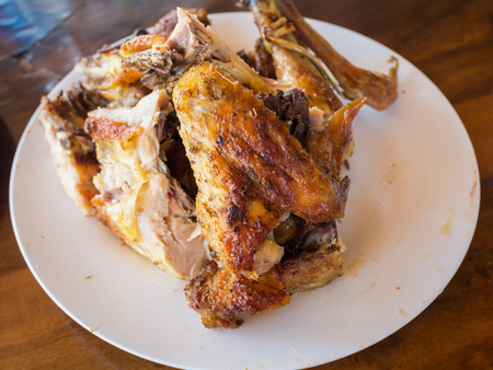 Grilled chicken Thai styleの写真素材
