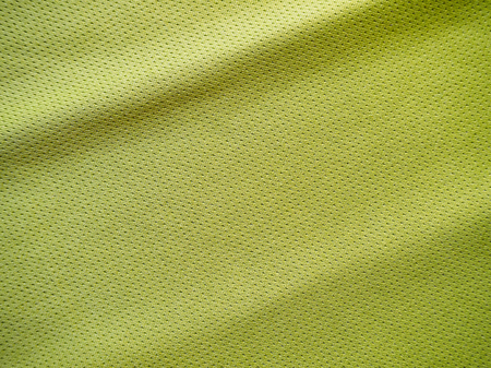 green sports clothing fabric jersey textureの写真素材