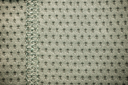 green sports clothing fabric jersey textureの写真素材