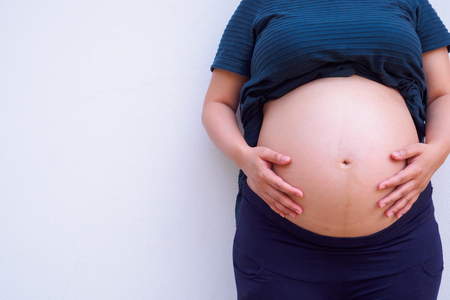 pregnant womanの写真素材
