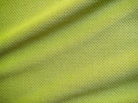 green sports clothing fabric jersey textureの写真素材