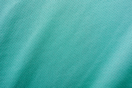 blue sports clothing fabric jersey textureの写真素材