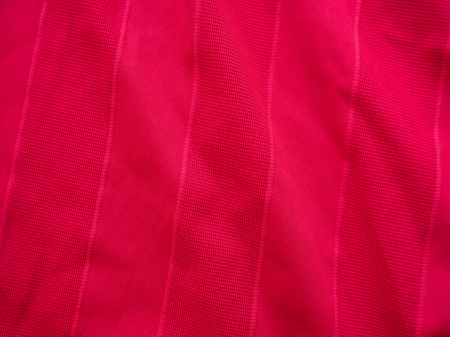 red sports clothing fabric jersey textureの写真素材