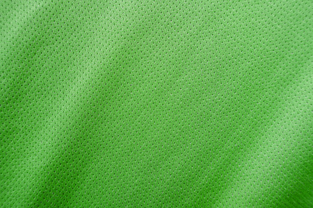 green sports clothing fabric jersey texture