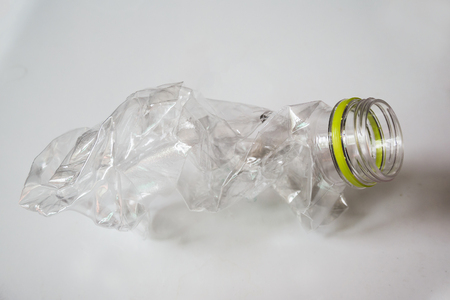 plastic bottle for recyclingの写真素材