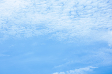 blue sky with clouds nature abstract backgroundの写真素材