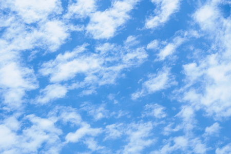 blue sky with clouds nature abstract backgroundの写真素材
