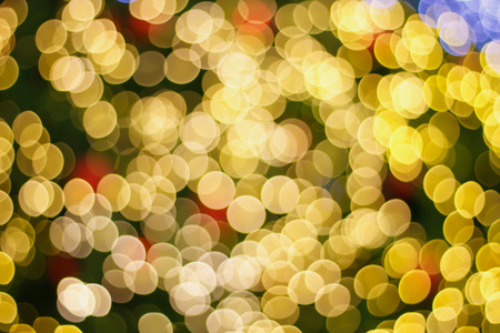 Christmas Light Bokeh backgroundの写真素材