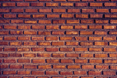 old grunge red brick wall texture backgroundの写真素材