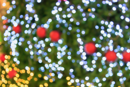 Christmas Bokeh backgroundの写真素材