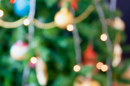 Christmas Bokeh backgroundの写真素材