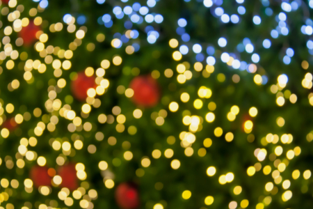 Christmas Bokeh backgroundの写真素材