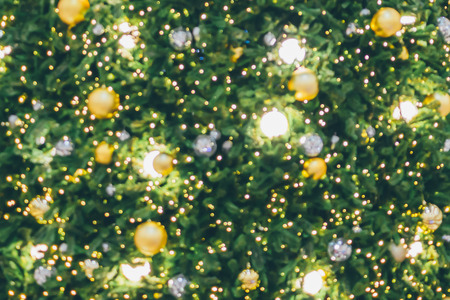 Abstract Christmas holiday bokeh light backgroundの写真素材