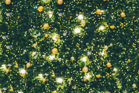 Abstract Christmas holiday bokeh light backgroundの写真素材
