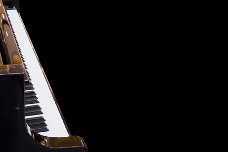 Grand Piano keyboard background musical instrumentの写真素材