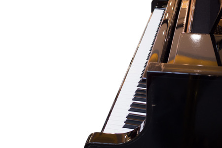 Grand Piano keyboard background musical instrumentの写真素材