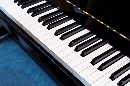 Piano keyboard background musical instrumentの写真素材