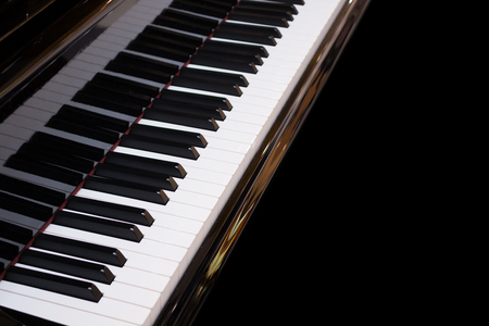 Piano keyboard background musical instrumentの写真素材