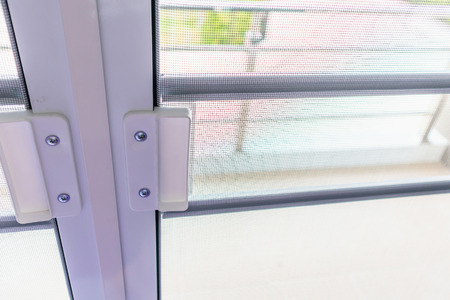 mosquito net wire screen on house window protection against insect