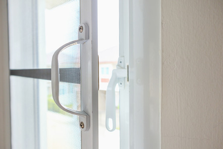 mosquito net wire screen on house window protection against insect