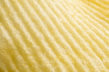 Potato chip pattern texture background closeupの写真素材