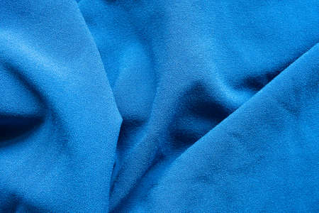 Blue clothing fabric texture pattern backgroundの写真素材