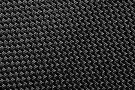 Black fabric texure pattern background