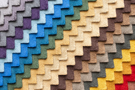fabric color samples texture backgroundの写真素材