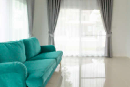 living room interior blurred home backgroundの写真素材