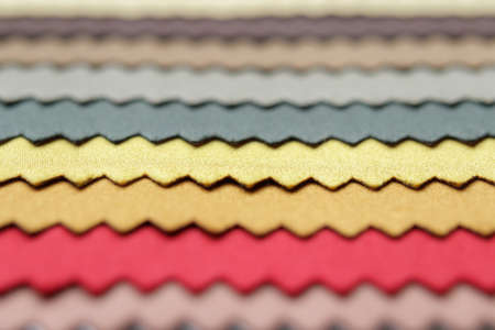 fabric color samples texture backgroundの写真素材