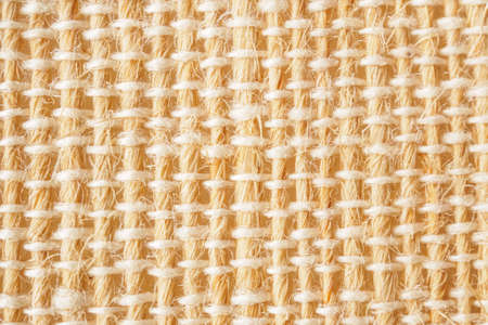 linen canvas fabric texture backgroundの写真素材