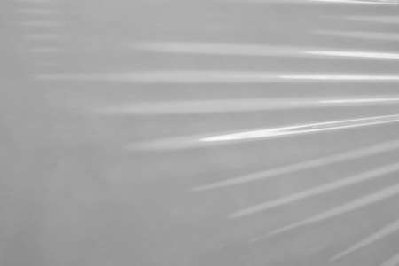 White transparent plastic film wrap texture backgroundの写真素材