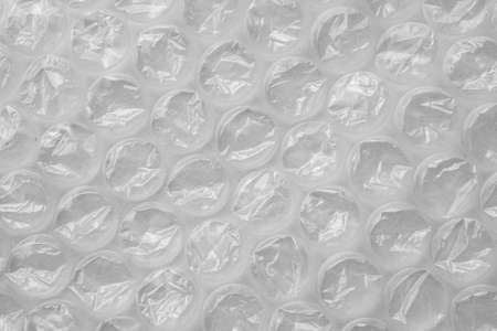 Plastic wrap air bubble texture background packaging material