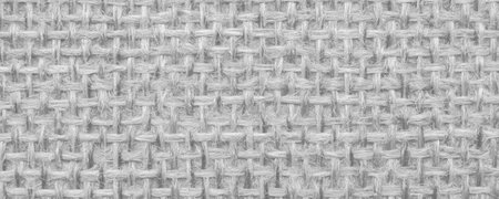 White linen canvas fabric texture background