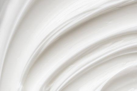 White lotion beauty skincare cream texture cosmetic product backgroundの写真素材