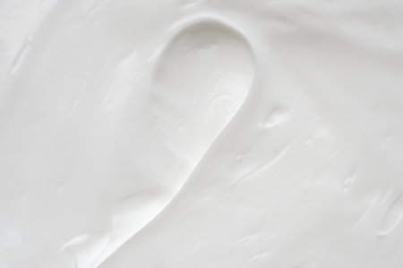 White lotion beauty skincare cream texture cosmetic product backgroundの写真素材