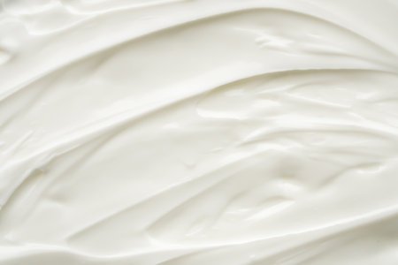 White lotion beauty skincare cream texture cosmetic product backgroundの写真素材