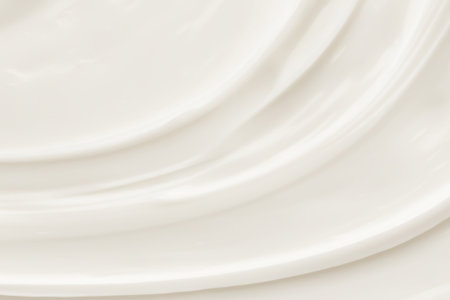 White lotion beauty skincare cream texture cosmetic product backgroundの写真素材