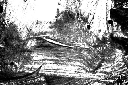 Abstract grunge black and white distressed texture backgroundの写真素材