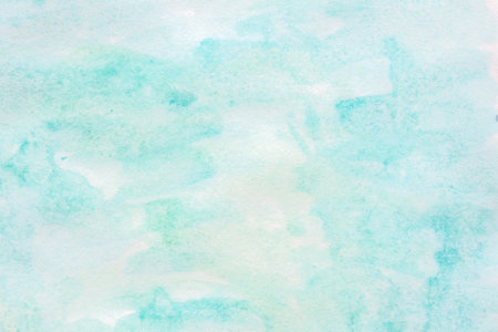 Abstract colorful watercolor paint paper background textureの写真素材