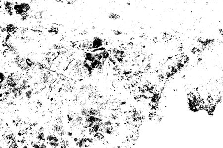 Abstract grunge black and white distressed texture backgroundの写真素材