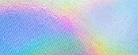 Holographic rainbow foil iridescent texture abstract hologram backgroundの写真素材