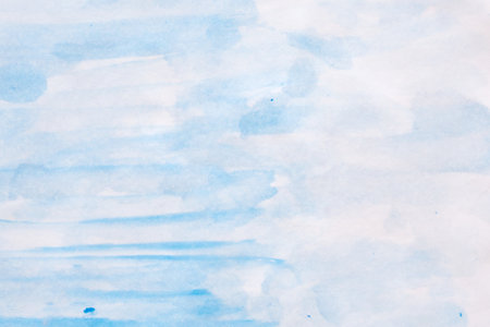Abstract colorful watercolor paint paper background textureの写真素材